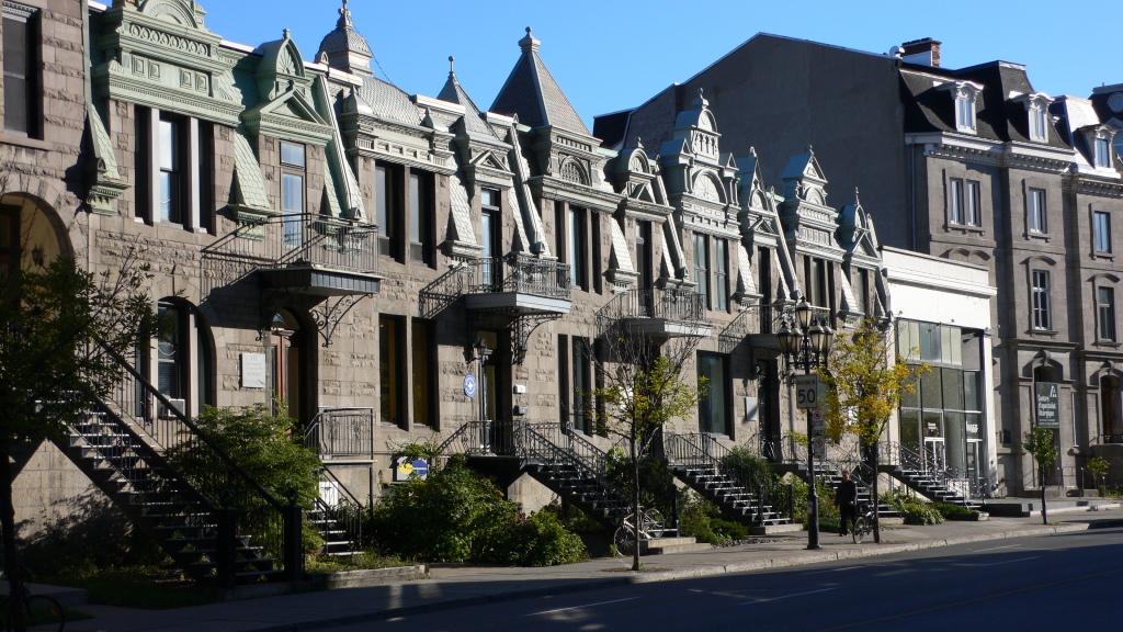 Montreal, rue sheerbrooke