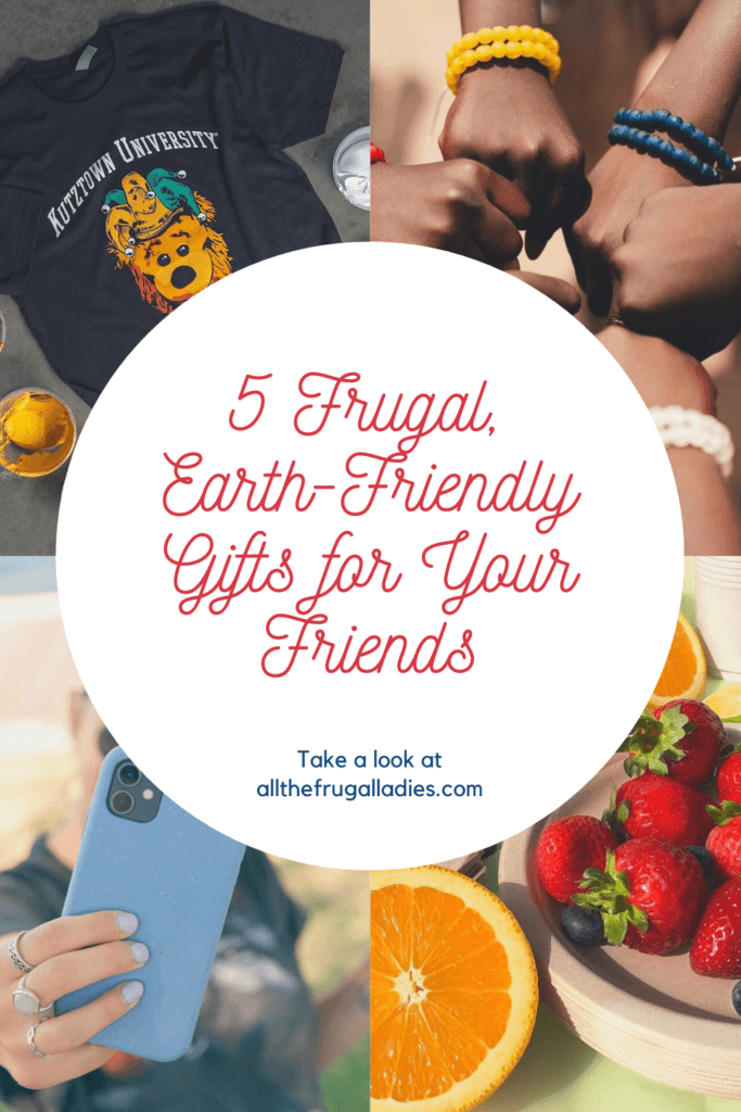 5 Frugal Earth-Friendly Gifts for your Friends #gifts #frugal #ecofriendly #earthfriendly